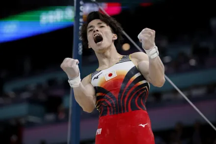 日體操男團奇蹟大逆轉奪金　25歲杉野正堯兌現「讓亡父看到精采表現」誓言