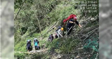 回家了！登山遇凱米颱風失聯9天　3登山客遺體今直升機吊掛下山