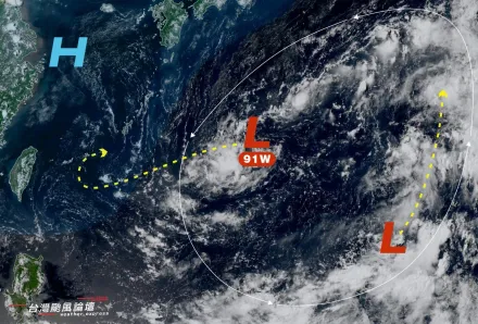 台灣東部大低壓帶「多個渦旋發展中」！　氣象粉專示警：靠越近越有風險