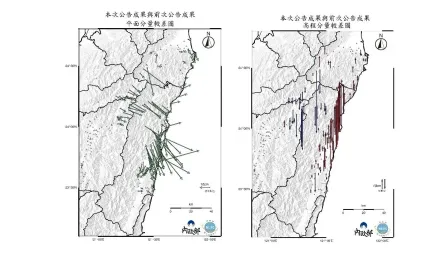 403地震後全台位移　花蓮壽豐長高逾39公分