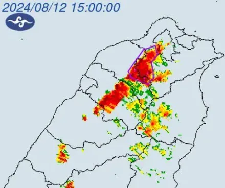 快訊/國家警報狂響！大雷雨襲「3縣市」轟1小時　警戒區曝光