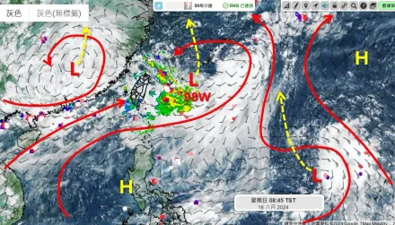 又有熱帶性低氣壓？　天氣職人：「8月底前」天氣難穩定