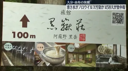 影/日本旅館黑嶽莊爆集體食物中毒！458人用餐染諾羅　泉水恐遭病毒污染