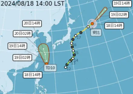 熱帶低壓生成「對台影響」揭曉　明起各地防大雨轟炸、大潮淹水