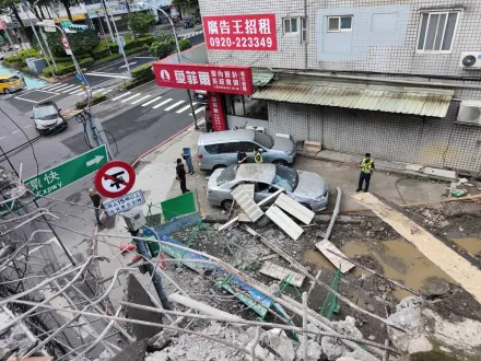 忠孝橋遭鋼梁砸破！三重台1線最快10/2雙線通車　平面道路同步開放