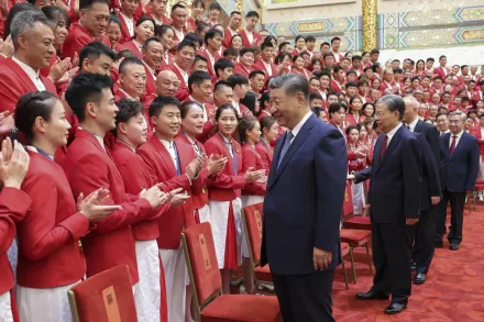 習近平接見奧運大陸代表團　讚運動員「為祖國贏得榮譽」：國運興則體育興