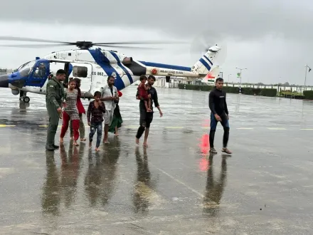 印度海岸警衛隊直升機墜海　3人失蹤當局展開大規模搜救