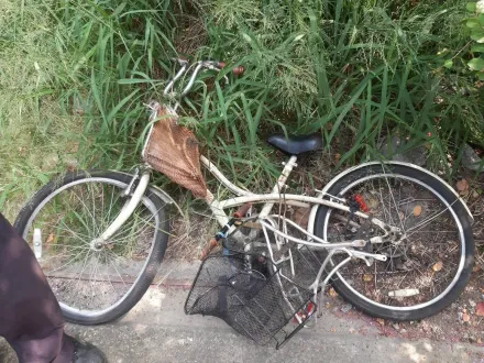 慟！彰化8旬婦騎腳踏車遭「捲入大貨車底」　拖行數十公尺送醫不治