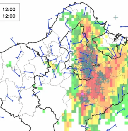 北部午後雷雨開炸！氣象粉專點「關鍵1地」：下一個對流引爆點