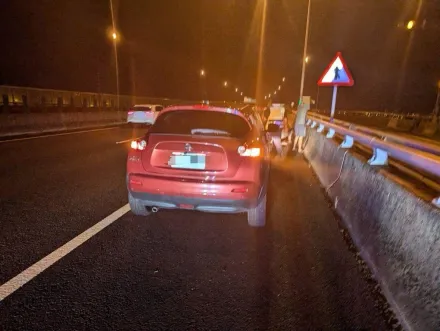 車身近白線！台中國6路肩43歲駕駛換手開　一下車遭撞飛慘死