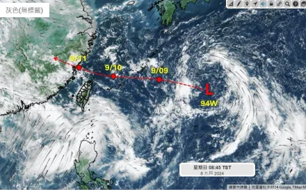 低氣壓持續靠近！午後對流旺盛　大雷雨恐下至入夜