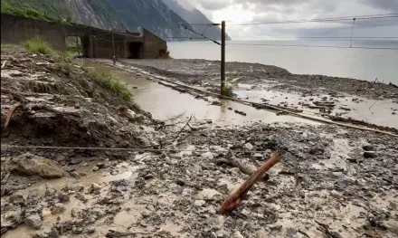 台鐵和仁＝崇德段估9/9早上8時恢復單線雙向運行　陸海空疏運措施一次看