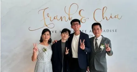 HOOK親姊結婚了！阿滴限動曝光她「超仙顏值」　網驚呼：根本長一樣