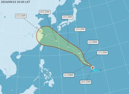 快訊/輕颱「貝碧佳」今晚生成！估朝琉球移動　沿海民眾慎防風浪增強