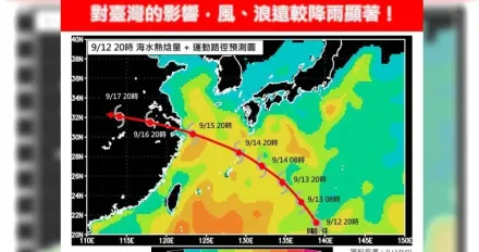 貝碧佳今恐轉中颱！這兩天最靠近台灣　中秋「2地雲量多」賞月需碰運氣