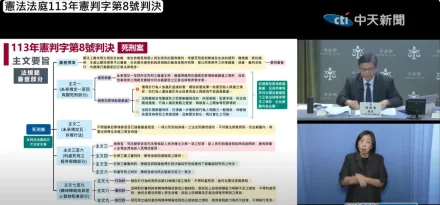 死刑合憲判決理由曝！最嚴程序保障、排除精神障礙、非常上訴救濟「限縮範圍」