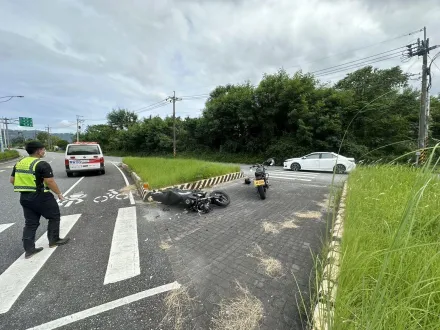 快訊/花蓮台9線爆嚴重車禍！60歲重機女騎士疑自撞安全島　命危送醫搶救