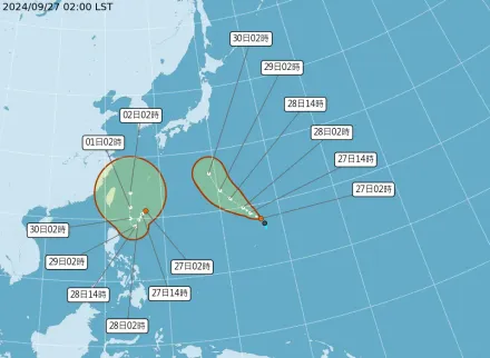 最快今晚形成颱風！暴風圈恐「侵襲台灣」　詭異路徑一次看