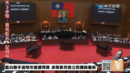 綠營拂曉出擊！凌晨3點夜排議場　總預算案成功送案待表決