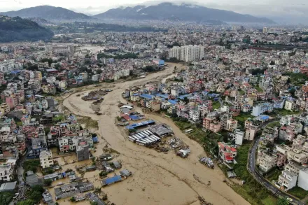 尼泊爾下起致災性豪雨各地淹大水　66人喪生、69人下落不明