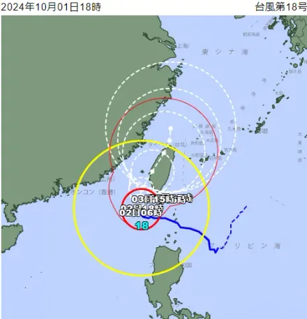 強颱山陀兒不撞中央山脈、改「西部縱走」？　日氣象廳發布最新預測