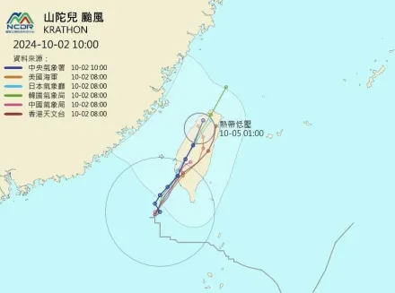 護國神山庇護！山陀兒恐成「史上第2個」死在台灣上空的颱風