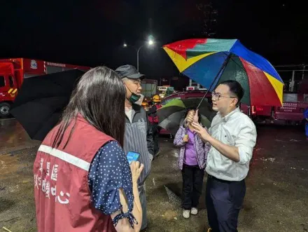 雨彈狂炸「沒多久整個金山都泡到了水裡」！廖先翔回顧昨夜災情