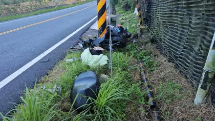 載同學返宿舍魂斷苗栗！雙載男大生自撞電桿爆頭亡　校方悲慟回應了