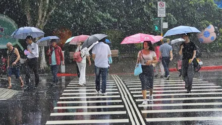 大雷雨轟「北北桃」！　防劇烈降雨、雷擊