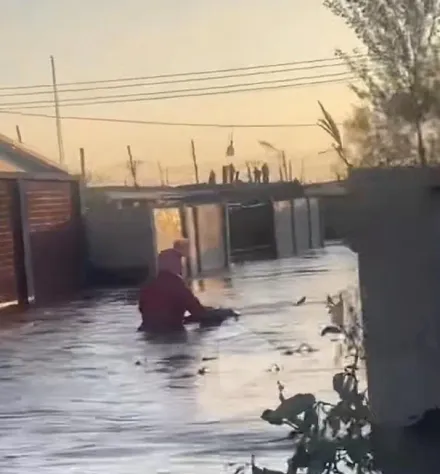 影/遼寧、天津多地「海水倒灌」街上積水及腰　陸民眾驚呼：上廁所差點淹沒