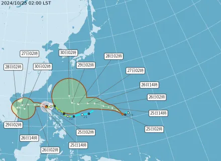 4縣市超大豪雨強襲！準康芮恐牽引潭美　下波好天氣逐漸明朗