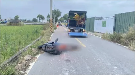 苗栗遶境死亡車禍！騎士擦撞酒駕貨車　頭破血流慘死