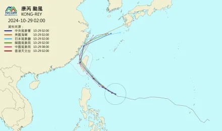 有望連2天颱風假？明雨勢增大　康芮眼牆恐現「破壞性暴風」