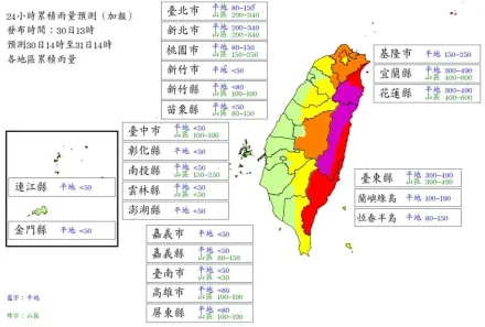 有望停班停課！最新風雨預測出爐　「10縣市」含大台北10/31達標