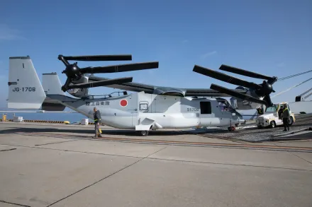 日本V-22傾斜旋翼機飛安事件　張延廷點出該型機易受側風影響