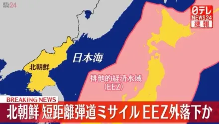 今年第13次！北韓疑似又發射彈道飛彈　日防衛省：已落在EEZ外