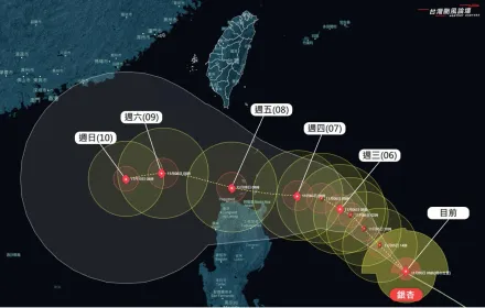 銀杏週末擦邊台灣！基、宜、花「恐見強降雨」　氣象粉專：集中在這三天