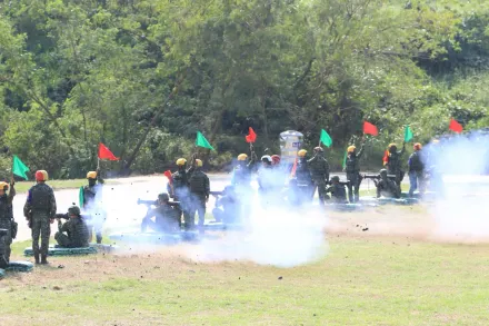 直擊／1年期義務役基地鑑測　首度實施紅隼火箭實彈射擊