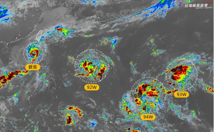3熱帶擾動排排站！氣象粉專：「多注意這兩隻」下週恐轉成颱風