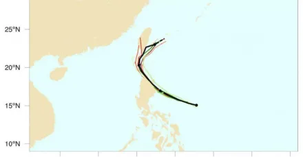 最新AI路徑出爐！天兔「開眼了」風雨最強時段曝　若發陸警將創1紀錄