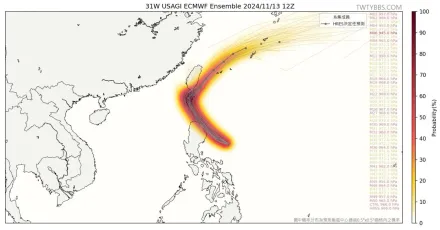 美軍評定超級颱風！天兔將轉向「恐直衝台灣」　專家：不排除登陸恆春、屏東