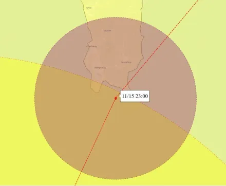 天兔恐挑戰57年來「11月又登台颱風」！　粉專：台東、恆春、花蓮首當其衝