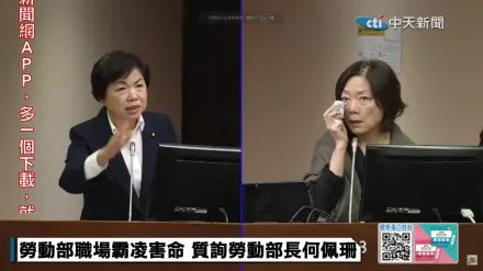 慘遭三黨立委批判修理　連番逼問何佩珊吐出懲處：謝宜容停職記2大過處分