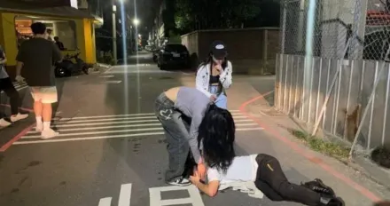 酒精路跑變醉漢亂跑！台中男大生竟想當街「咬耳朵」