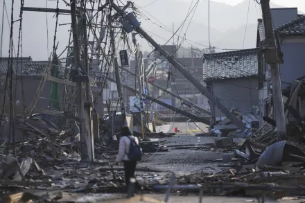 三天內恐有更大地震　石川6.6強震疑與1月「斷層不同」