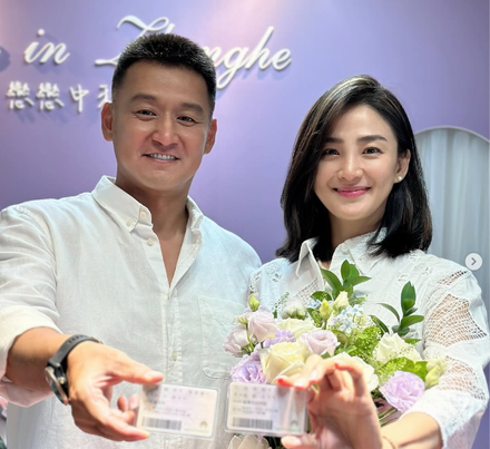 雙喜臨門！洪小鈴與張天霖認愛1年結婚　再甜曬超音波照