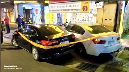 北市7車連環撞！中研院旁擦撞一團亂　妙齡女遭波及骨折