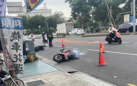 台中公車又出事！男騎士超車失敗「擦撞倒地」被輾身亡