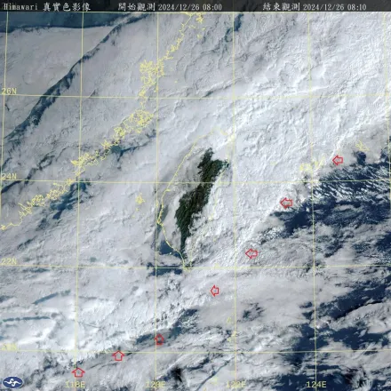 東北季風增強被監控！鄭明典曬衛星雲圖解析：往東南2方向推進