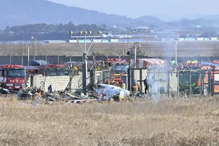 濟州航空墜機意外機場證實起落架故障　曾試圖重飛仍無用